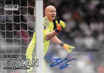 2016 Stadium Club Premier League - Autographs #41 Brad Guzan Front