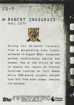 2016 Stadium Club Premier League - Contact Sheet #CS-7 Robert Snodgrass Back