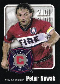 2001 AthletiCo / Chicago Tribune Chicago Fire #NNO Peter Nowak Front