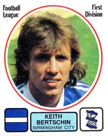 1981-82 Panini Football 82 (UK) #46 Keith Bertschin Front