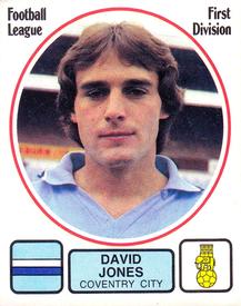 1981-82 Panini Football 82 (UK) #69 David Jones Front