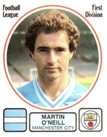 1981-82 Panini Football 82 (UK) #149 Martin O'Neill Front