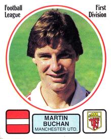 1981-82 Panini Football 82 (UK) #158 Martin Buchan Front