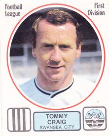 1981-82 Panini Football 82 (UK) #264 Tommy Craig Front