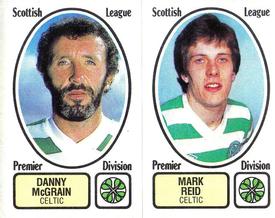 1981-82 Panini Football 82 (UK) #435 Danny McGrain / Mark Reid Front
