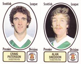 1981-82 Panini Football 82 (UK) #462 Craig Paterson / Alan Sneddon Front