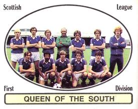 1981-82 Panini Football 82 (UK) #513 Queen of the South FC Team Group Front