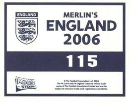 2006 Merlin England #115 Wayne Rooney Back