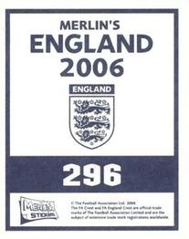 2006 Merlin England #296 Gennaro Gattuso Back