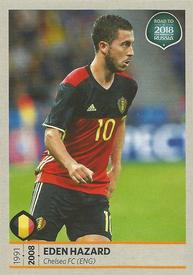 2017 Panini Road To 2018 FIFA World Cup Stickers #12 Eden Hazard Front
