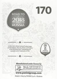 2017 Panini Road To 2018 FIFA World Cup Stickers #170 Nicolae Stanciu Back