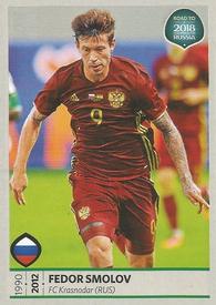 2017 Panini Road To 2018 FIFA World Cup Stickers #191 Fedor Smolov Front