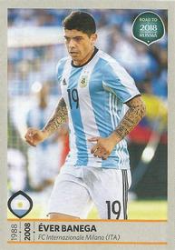 2017 Panini Road To 2018 FIFA World Cup Stickers #282 Ever Banega Front