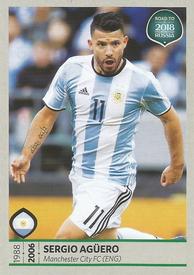 2017 Panini Road To 2018 FIFA World Cup Stickers #287 Sergio Aguero Front