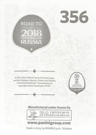 2017 Panini Road To 2018 FIFA World Cup Stickers #356 Frickson Erazo Back