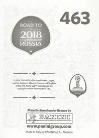 2017 Panini Road To 2018 FIFA World Cup Stickers #463 El Arabi Soudani Back