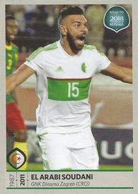 2017 Panini Road To 2018 FIFA World Cup Stickers #463 El Arabi Soudani Front