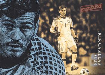 2017 Panini Aficionado #103 Iker Casillas Front