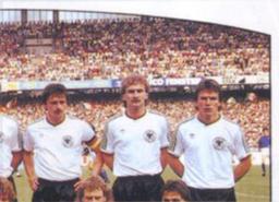 1988 Panini UEFA Euro 88 #46 Team West Germany Front