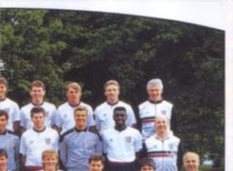 1988 Panini UEFA Euro 88 #154 Team England Front