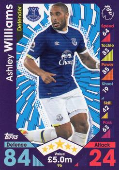2016-17 Topps Match Attax Premier League #96 Ashley Williams Front