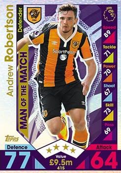 2016-17 Topps Match Attax Premier League #415 Andrew Robertson Front