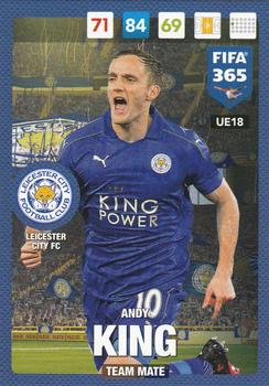 2016-17 Panini Adrenalyn XL FIFA 365 Update Edition #UE18 Andy King Front
