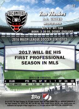 2017 Stadium Club MLS #55 Ian Harkes Back