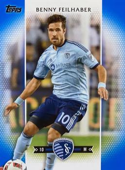 2017 Topps MLS - Blue #142 Benny Feilhaber Front