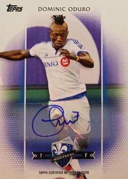 2017 Topps MLS - Autographs #8 Dominic Oduro Front