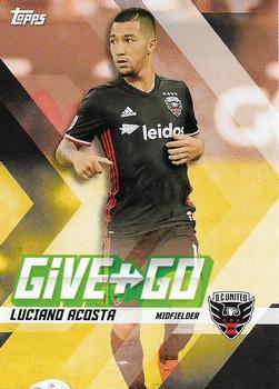 2017 Topps MLS - Give and Go #GG-AN Luciano Acosta / Lamar Neagle Front