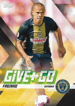 2017 Topps MLS - Give and Go #GG-AP Fabinho / Chris Pontius Front