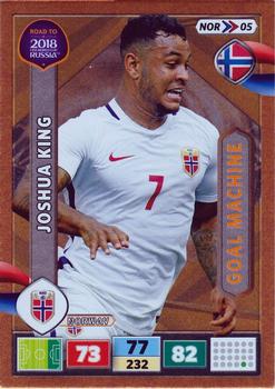 2017 Panini Adrenalyn XL Road to 2018 World Cup #NOR05 Joshua King Front