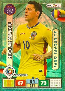 2017 Panini Adrenalyn XL Road to 2018 World Cup #ROU13 Nicolae Stanciu Front