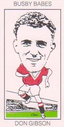 1991 West Midlands Collectors Centre Busby Babes #28 Don Gibson Front