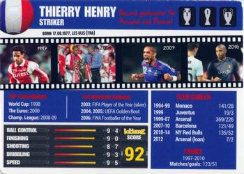 2017 Kickerz #144 Thierry Henry Back