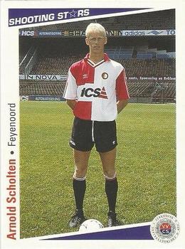 1991-92 Shooting Stars Dutch League #32 Arnold Scholten Front
