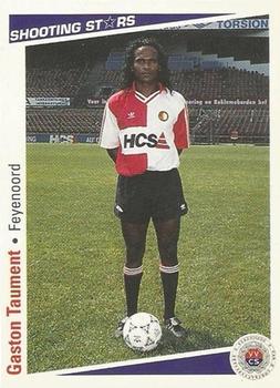 1991-92 Shooting Stars Dutch League #36 Gaston Taument Front