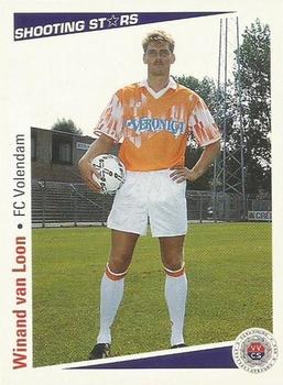 1991-92 Shooting Stars Dutch League #233 Winand van Loon Front