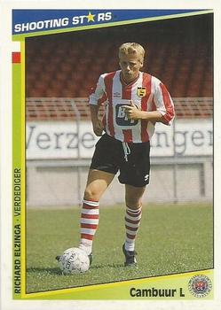 1992-93 Shooting Stars Dutch League #34 Richard Elzinga Front