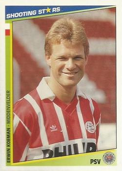 1992-93 Shooting Stars Dutch League #124 Erwin Koeman Front