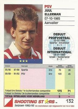 1992-93 Shooting Stars Dutch League #132 Juul Ellerman Back