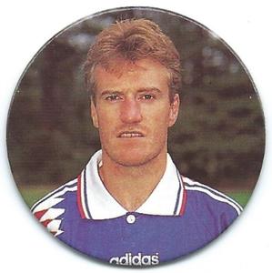 1996 Panini Euro 96 Caps #44 Didier Deschamps Front