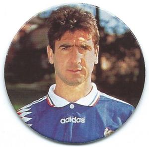 1996 Panini Euro 96 Caps #47 Eric Cantona Front