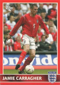 2005 Topps England #24 Jamie Carragher Front