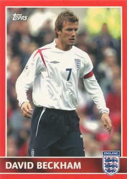 2005 Topps England #28 David Beckham Front