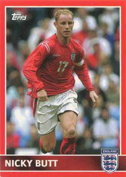 2005 Topps England #40 Nicky Butt Front