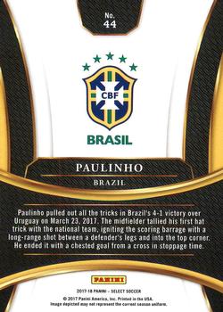 2017-18 Panini Select #44 Paulinho Back