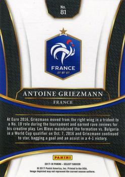 2017-18 Panini Select #81 Antoine Griezmann Back