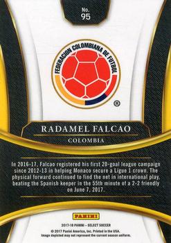 2017-18 Panini Select #95 Radamel Falcao Back